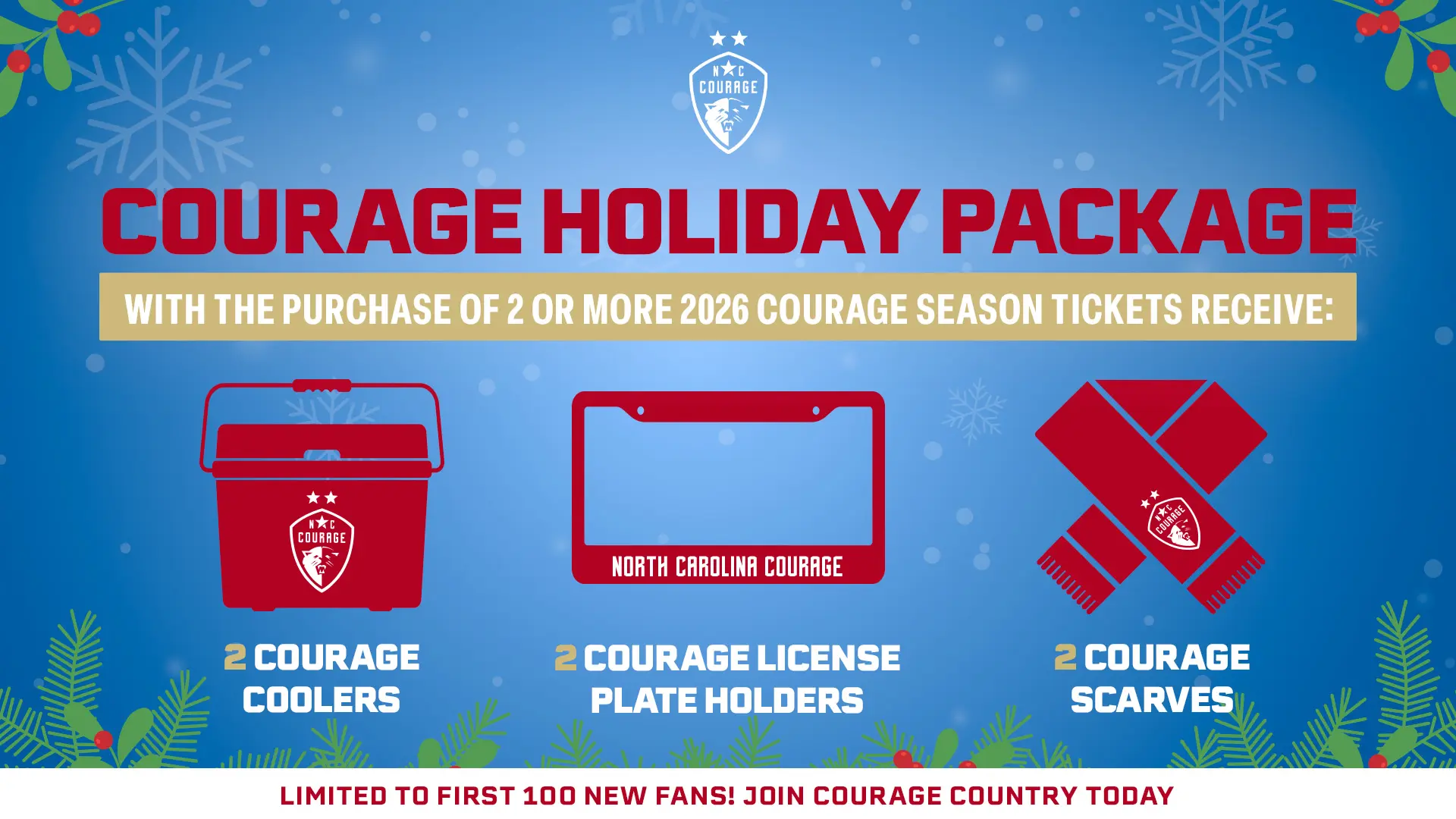 Courage Holiday Package