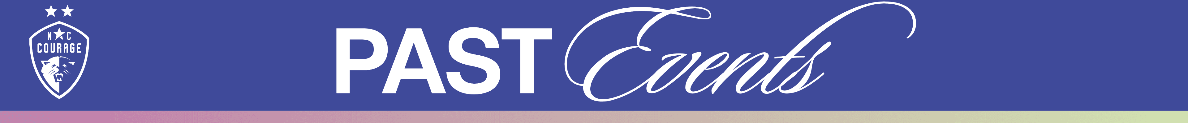 Past Events Header