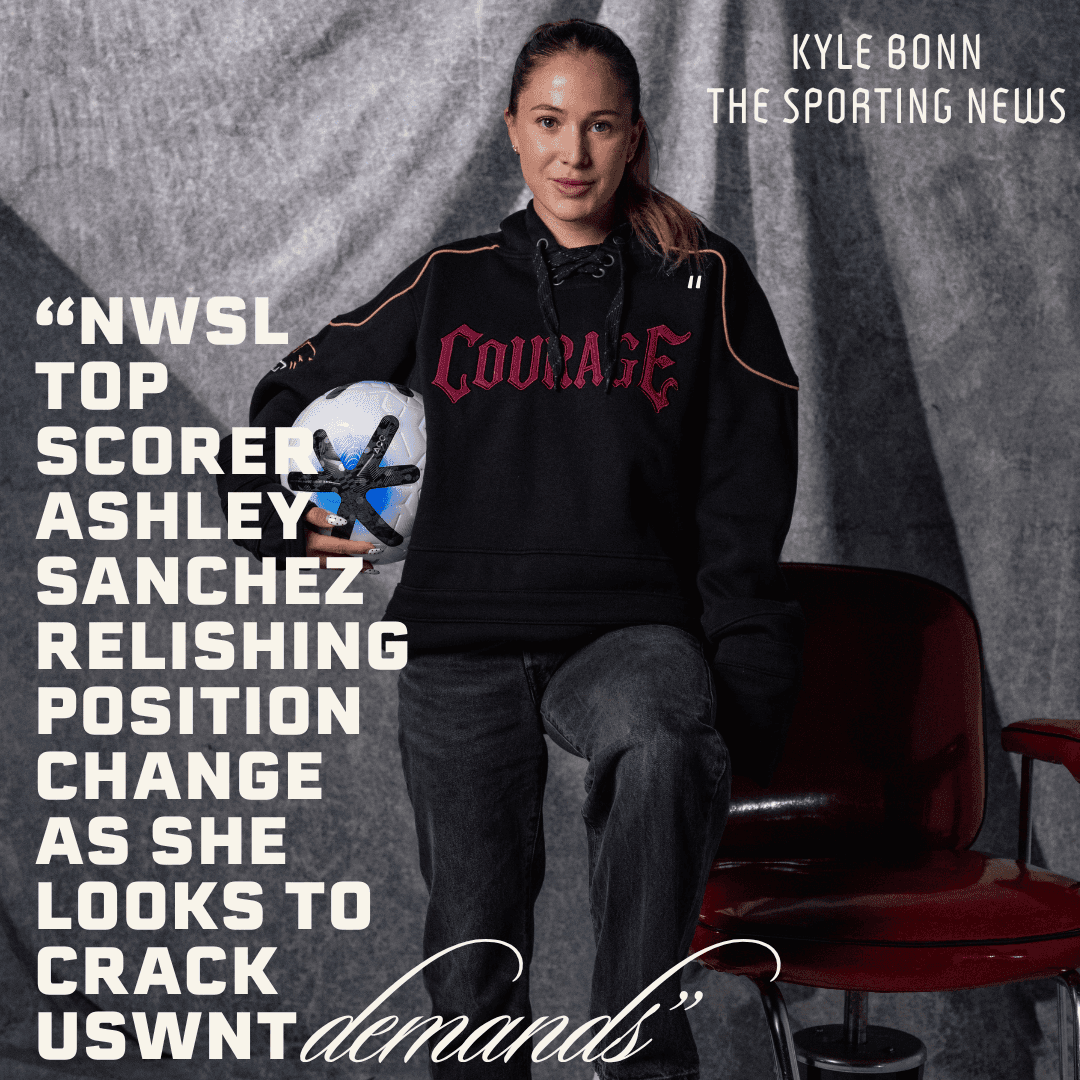 NWSL Top Scorer Ashley Sanchez Relishing Position Change As She Looks to Crack USWNT Demands