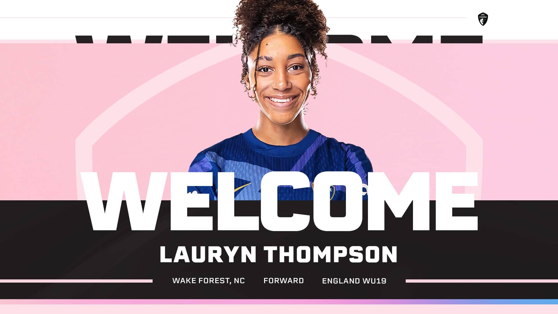 NC COURAGE SIGN FORWARD LAURYN THOMPSON THROUGH 2029