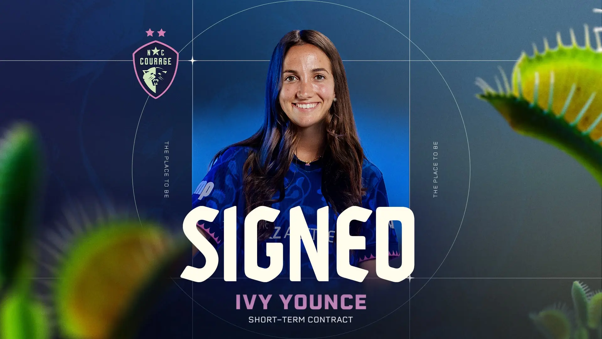 COURAGE SIGN DEFENDER IVY YOUNCE TO SHORT-TERM CONTRACT 