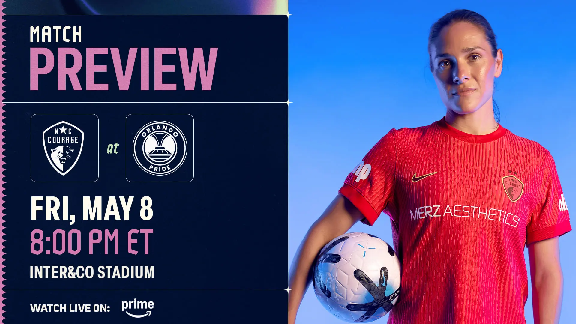 MATCH PREVIEW: NC Courage travel to Orlando for Friday night showdown with Pride