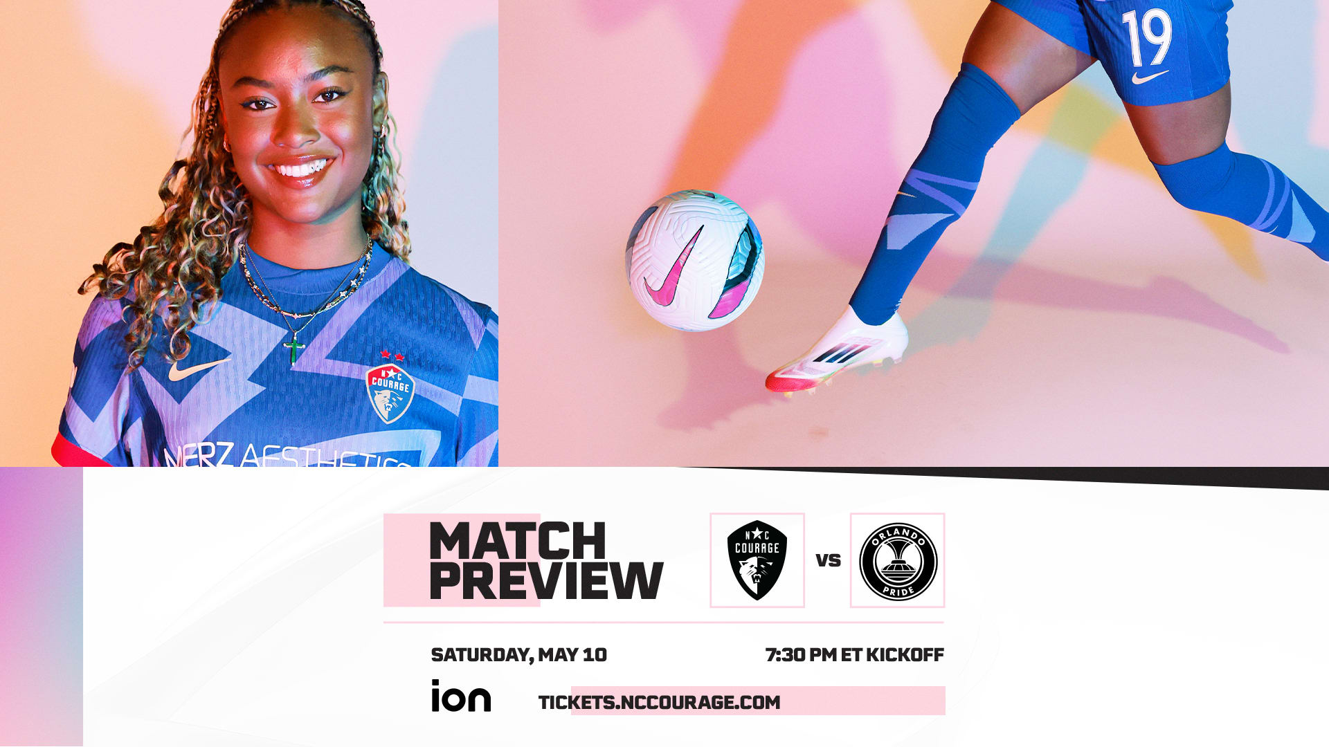 MATCH PREVIEW: Courage host second-place Orlando Pride 