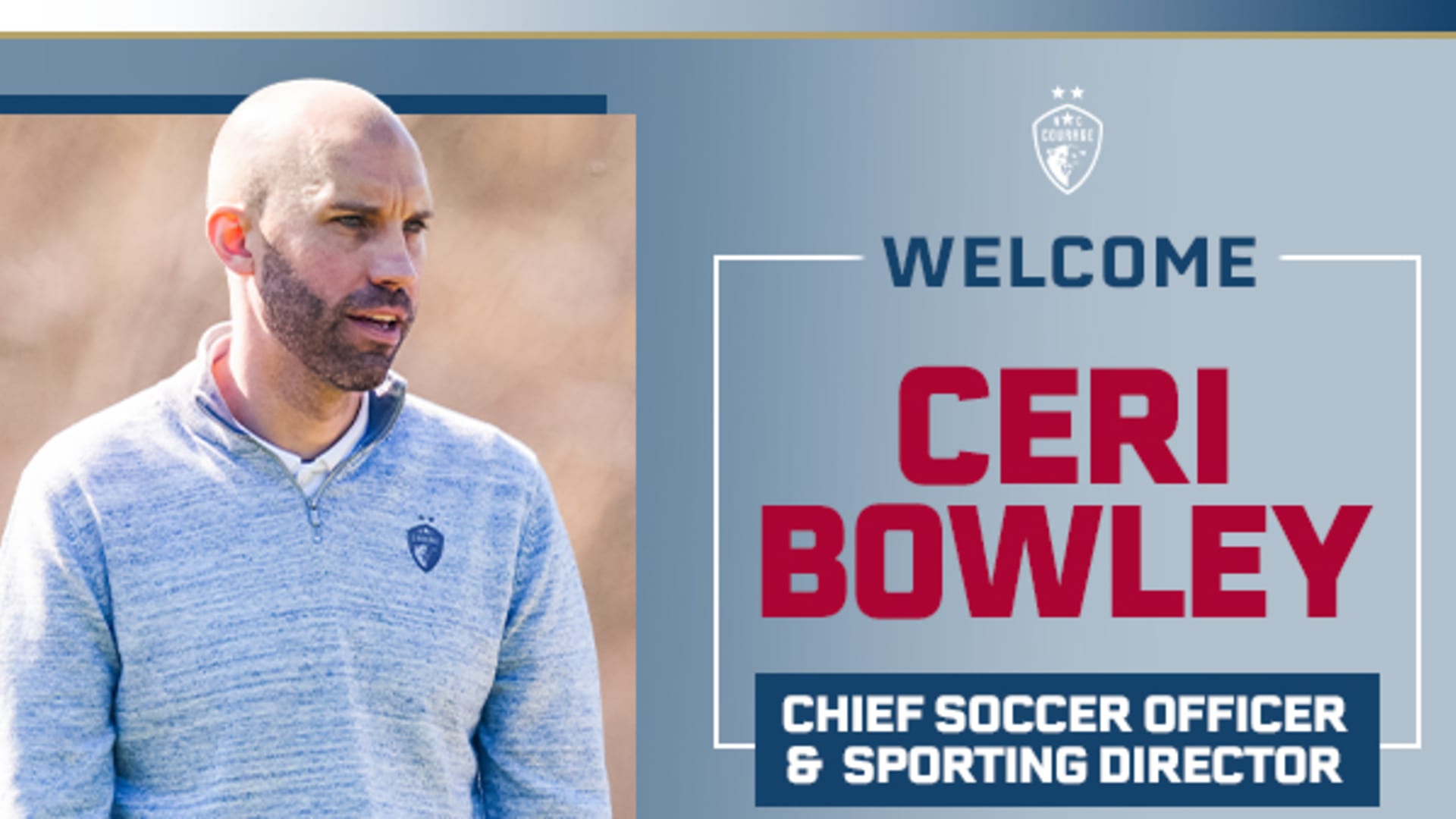 NORTH CAROLINA COURAGE APPOINT DR. CERI BOWLEY AS CHIEF SOCCER OFFICER AND SPORTING DIRECTOR 