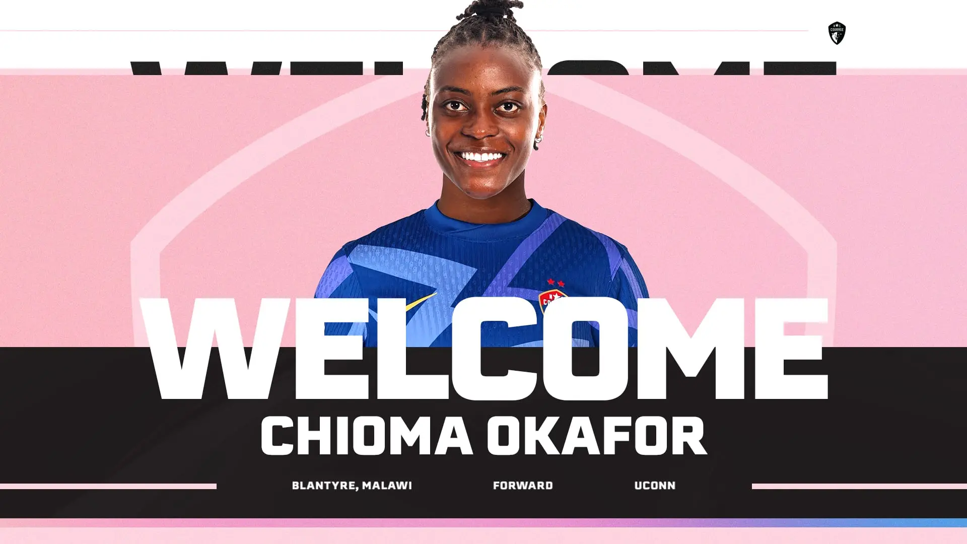 NC COURAGE SIGN NIGERIAN NATIONAL TEAM FORWARD CHIOMA OKAFOR