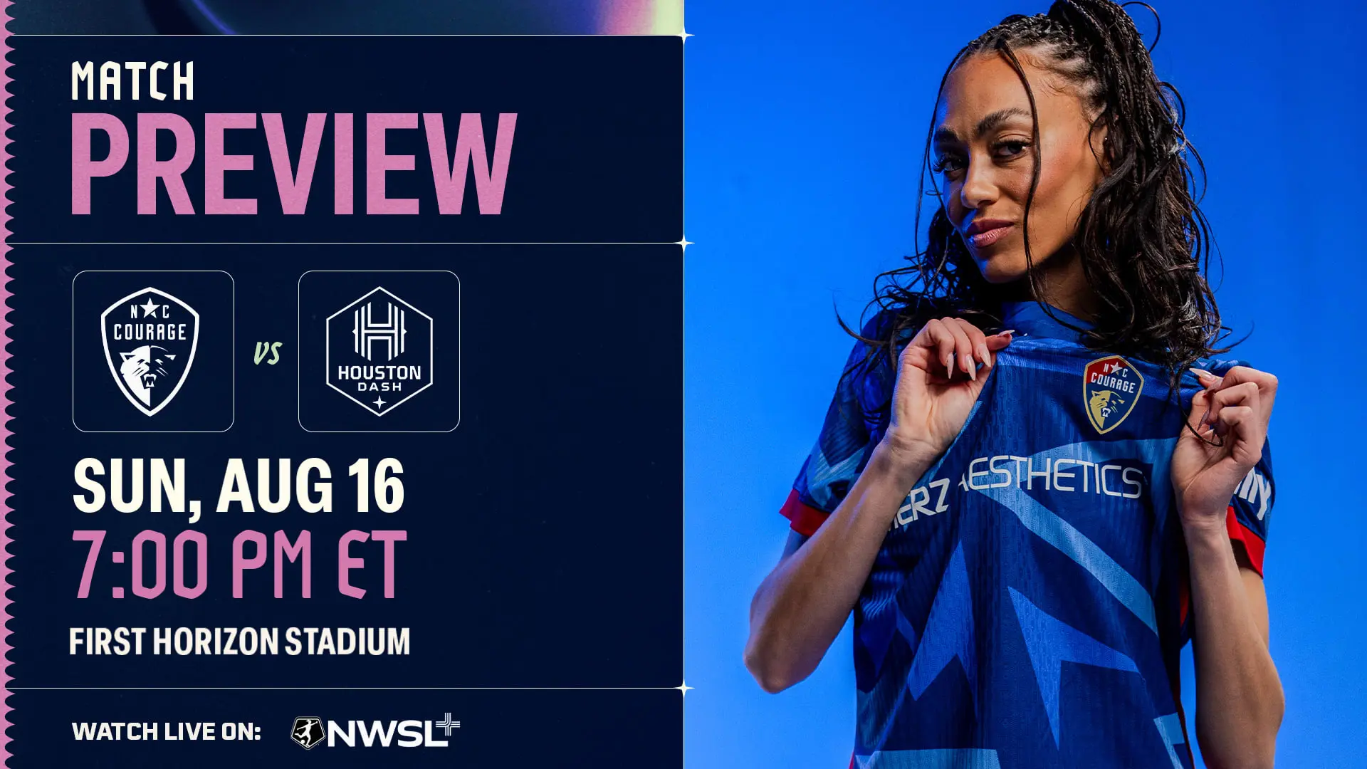 MATCH PREVIEW: NC COURAGE RETURN HOME TO HOST HOUSTON DASH FOLLOWING TWO-MATCH ROAD WEEK