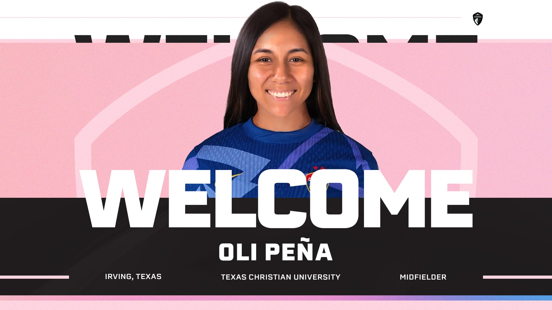 NC COURAGE SIGN MIDFIELDER OLI PEÑA THROUGH 2026 NWSL SEASON 