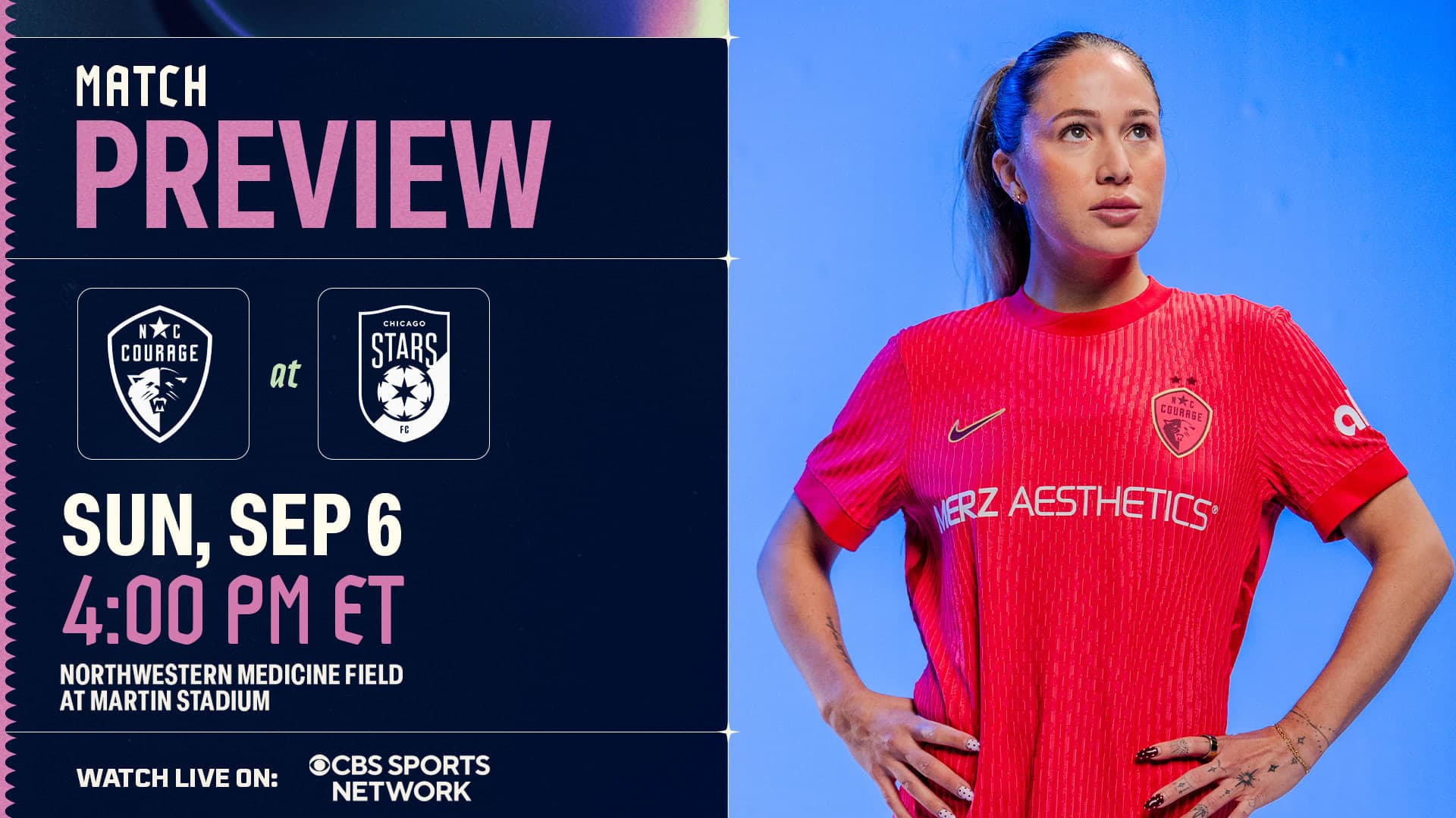 MATCH PREVIEW: COURAGE HEAD NORTH TO FACE CHICAGO STARS