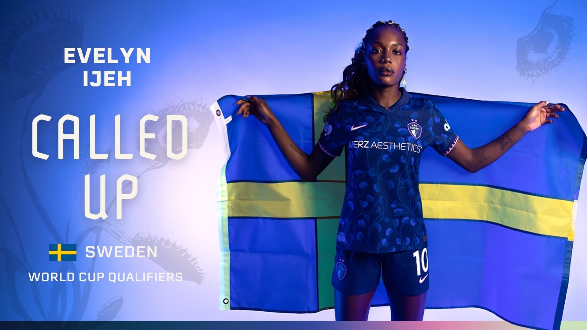 EVELYN IJEH NAMED TO SWEDEN ROSTER FOR WORLD CUP QUALIFIERS