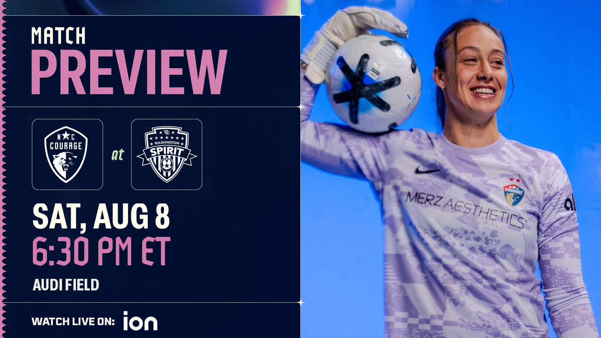 MATCH PREVIEW: NC COURAGE HIT THE ROAD TO TAKE ON WASHINGTON SPIRIT