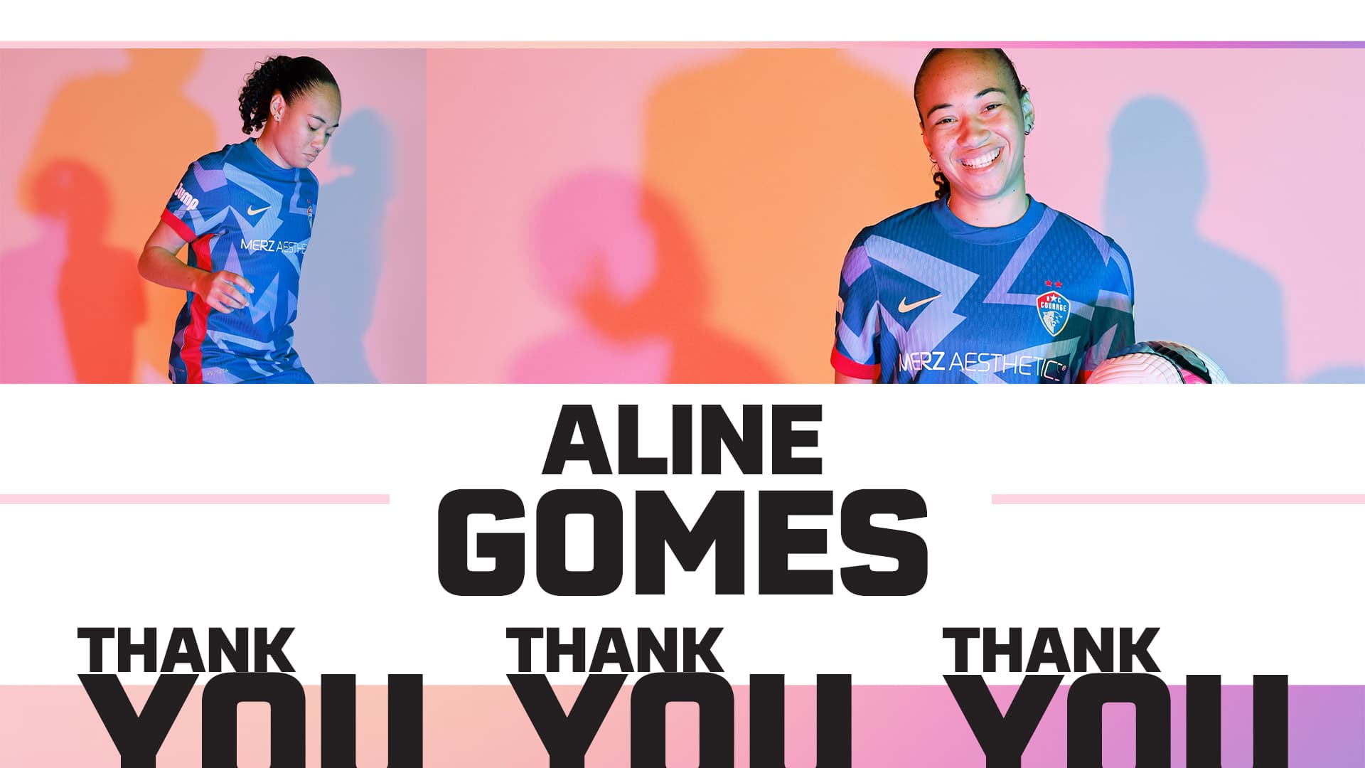NC COURAGE TRANSFER FORWARD ALINE GOMES TO PACHUCA
