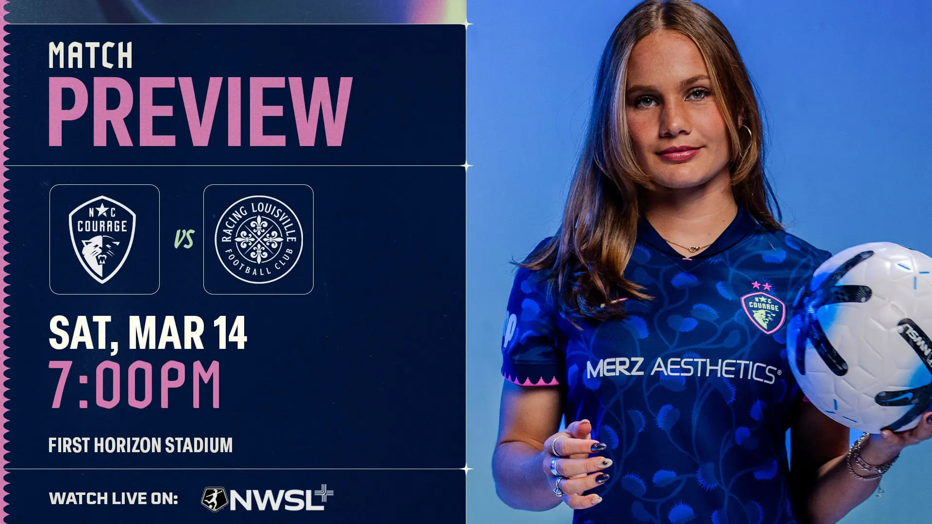 MATCH PREVIEW: NC Courage host Racing Louisville to open 2026 season