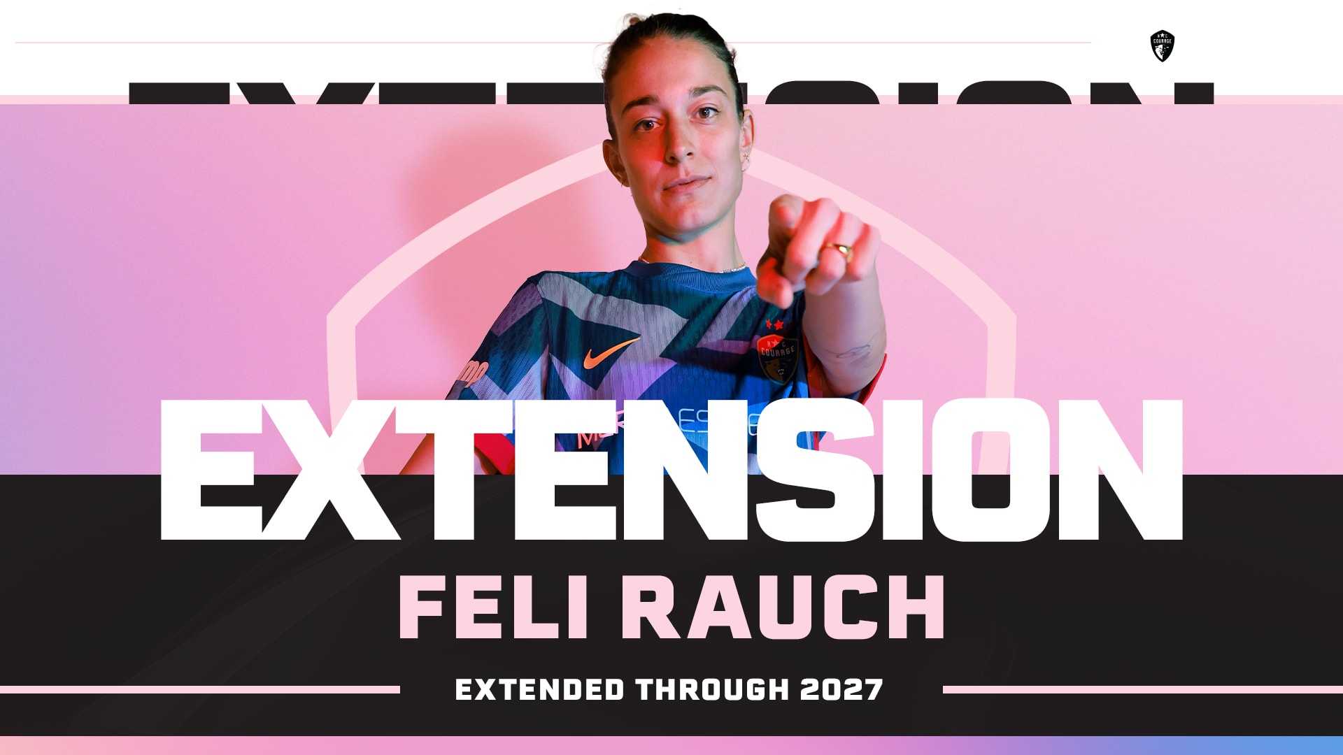 NC COURAGE, FELI RAUCH AGREE TO CONTRACT EXTENSION THROUGH 2027 