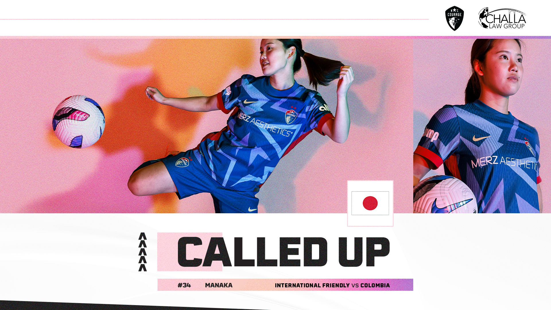 MANAKA MATSUKUBO CALLED UP BY JAPAN FOR APRIL FRIENDLY 