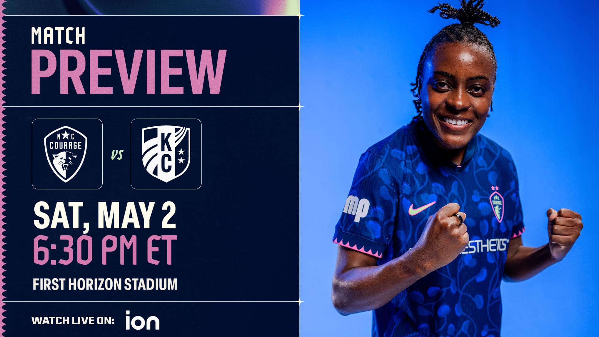 MATCH PREVIEW: Courage host KC Current to wrap busy multi-match week