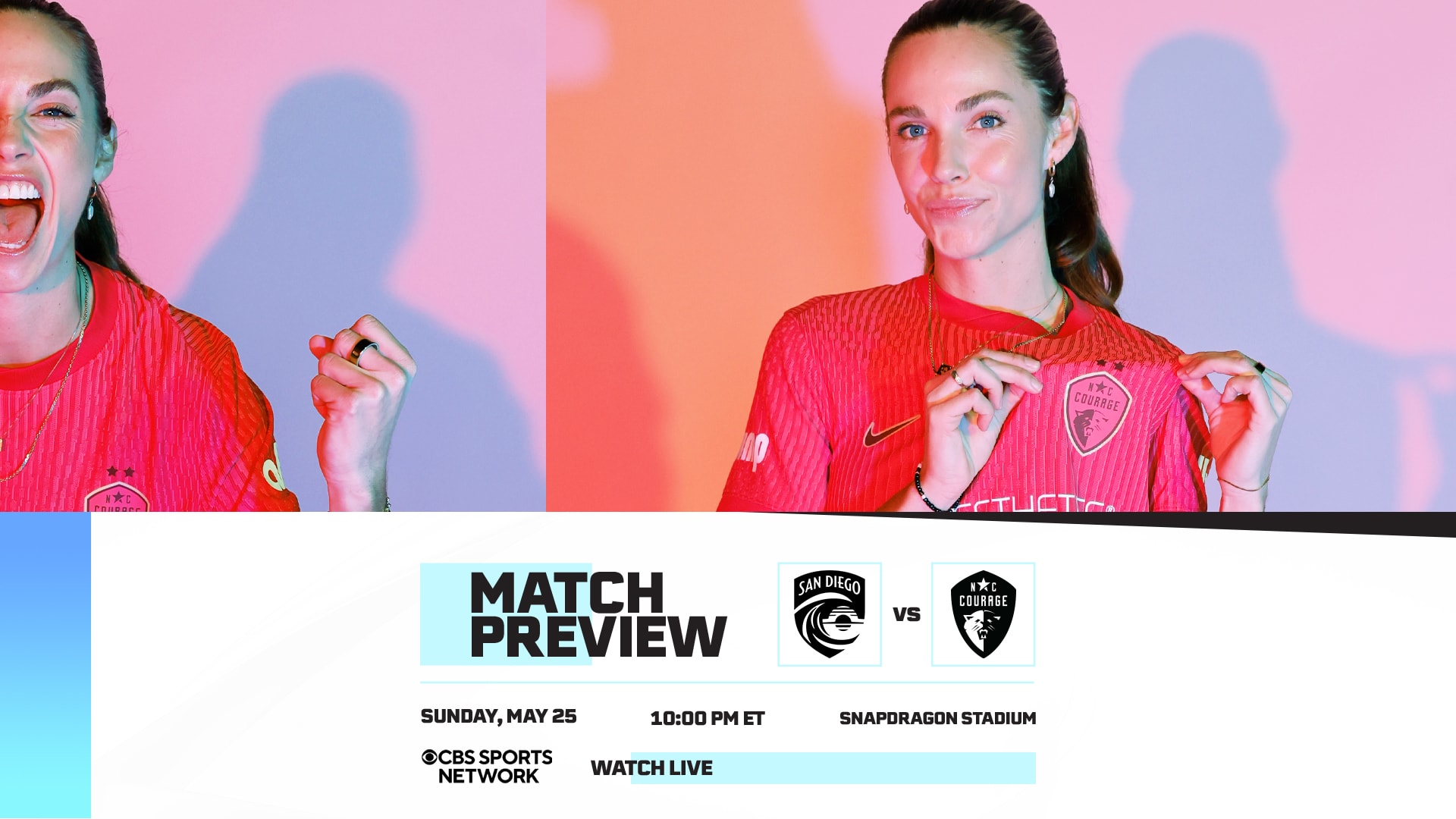 MATCH PREVIEW: Courage look to extend unbeaten run against second-place San Diego