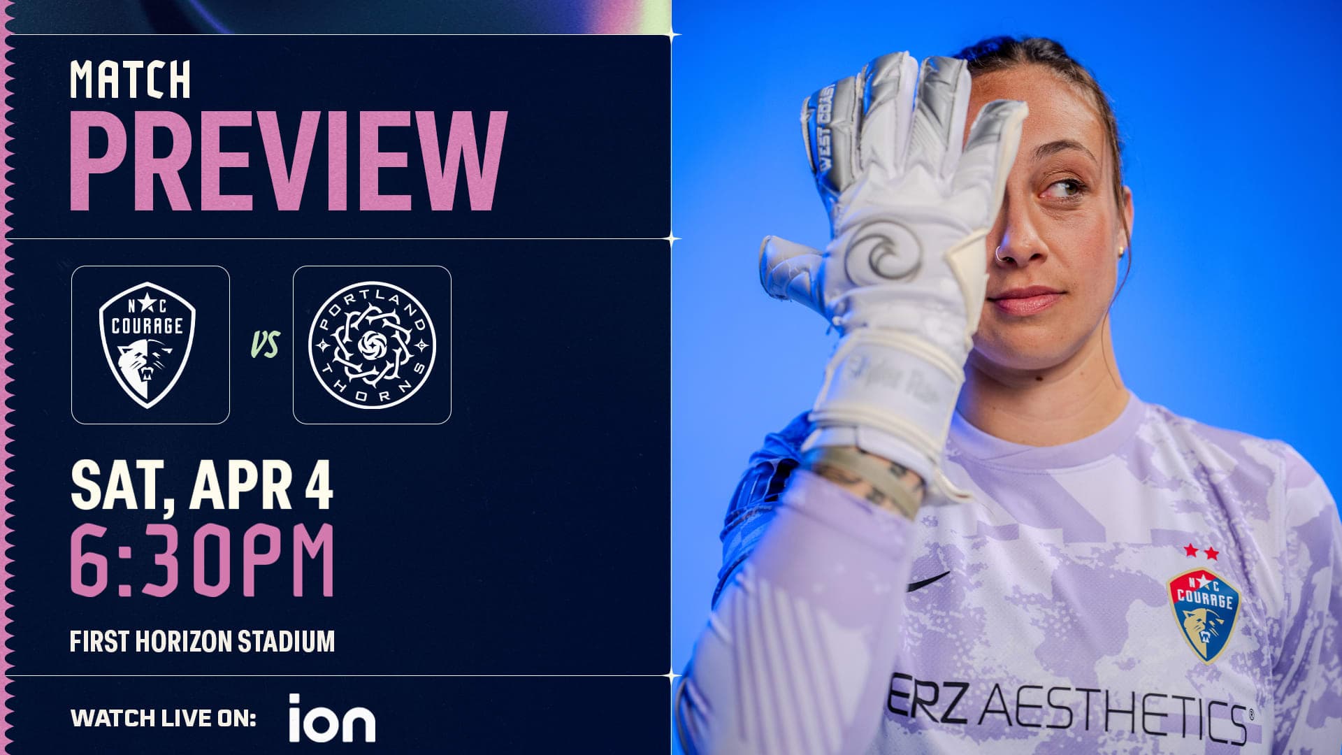 MATCH PREVIEW: Courage host Portland Thorns in rivalry match