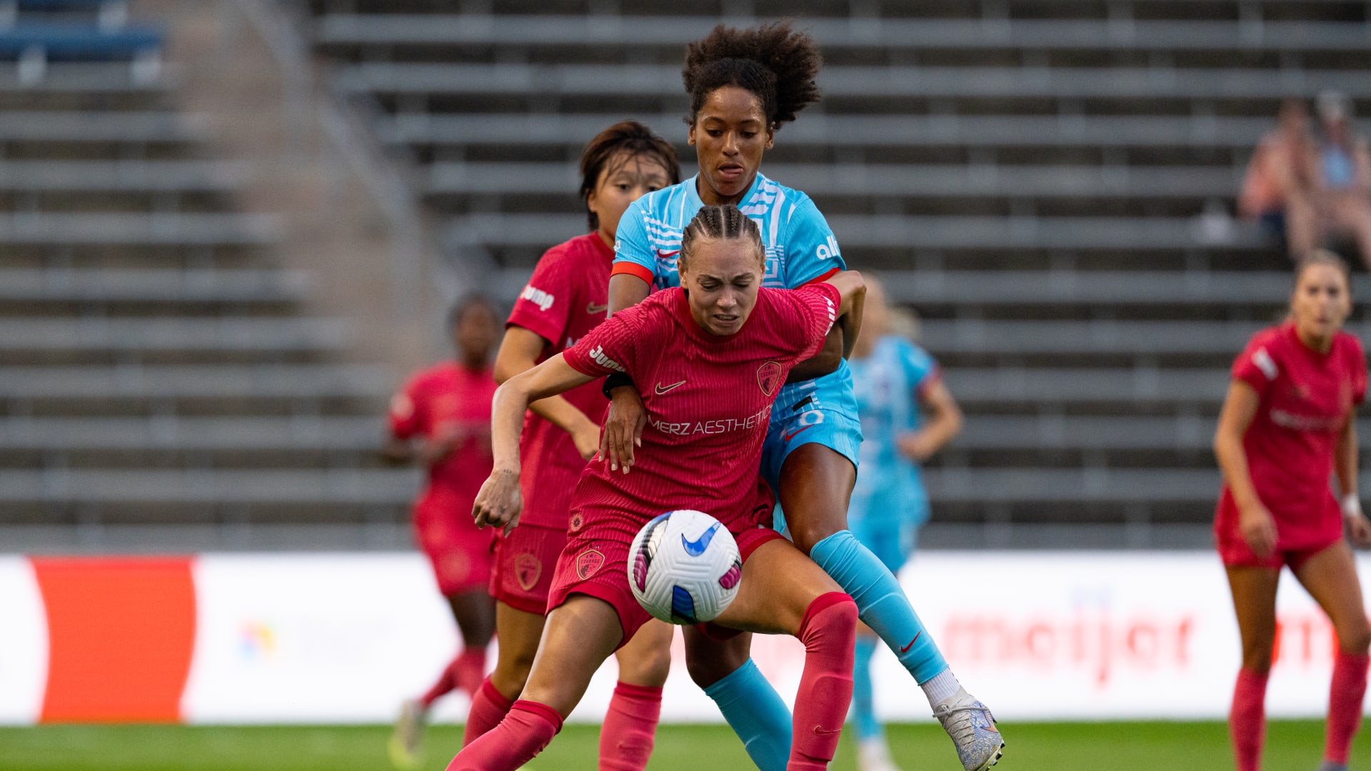 Courage draw Stars in six-goal thriller