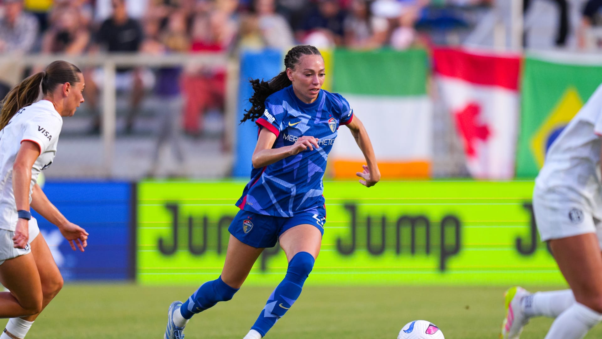 Maycee Bell stepping up, standing out in new Courage system 