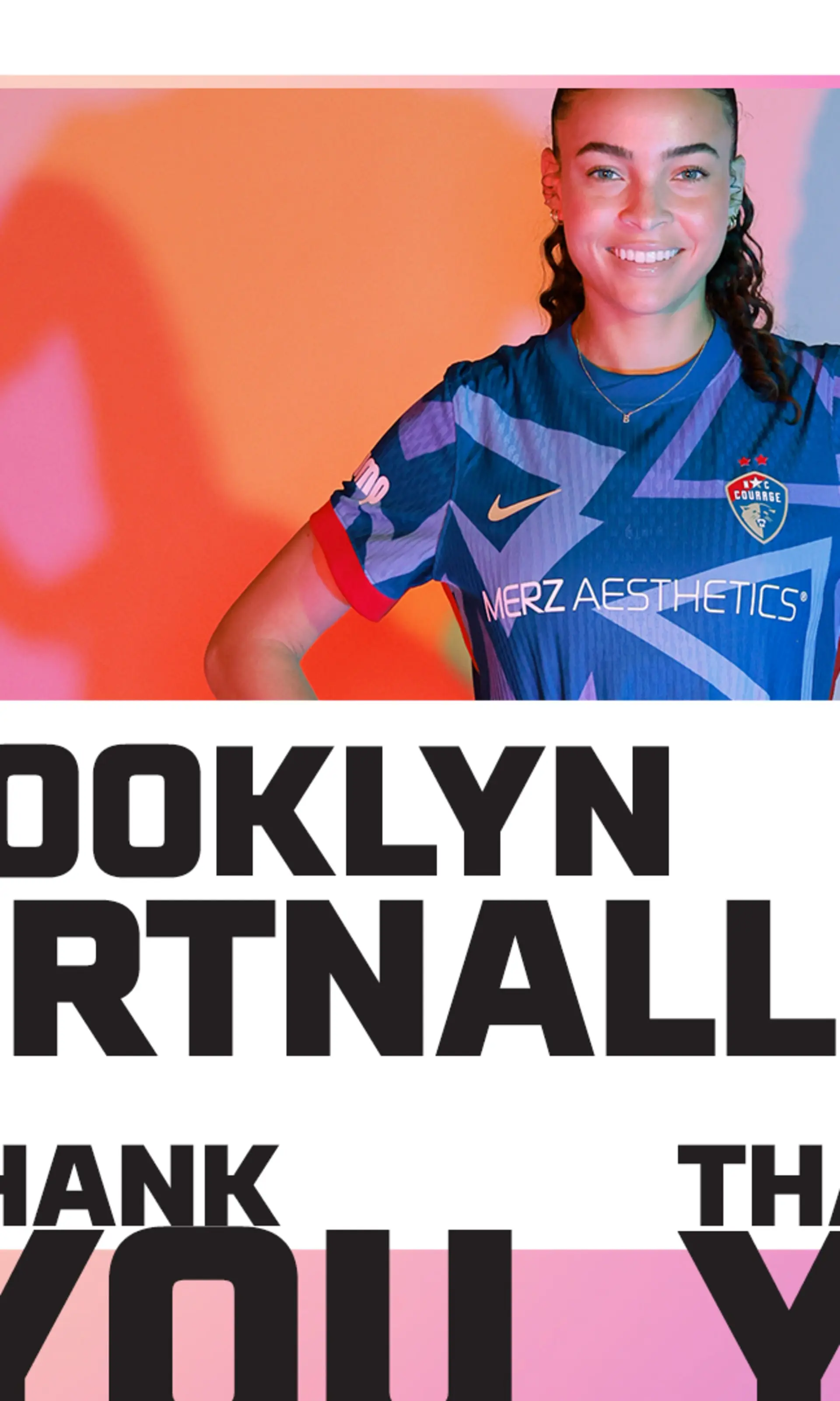 NC COURAGE RECEIVE $100,000 IN INTRALEAGUE TRANSFER FUNDS FROM BAY FC FOR DEFENDER BROOKLYN COURTNALL 