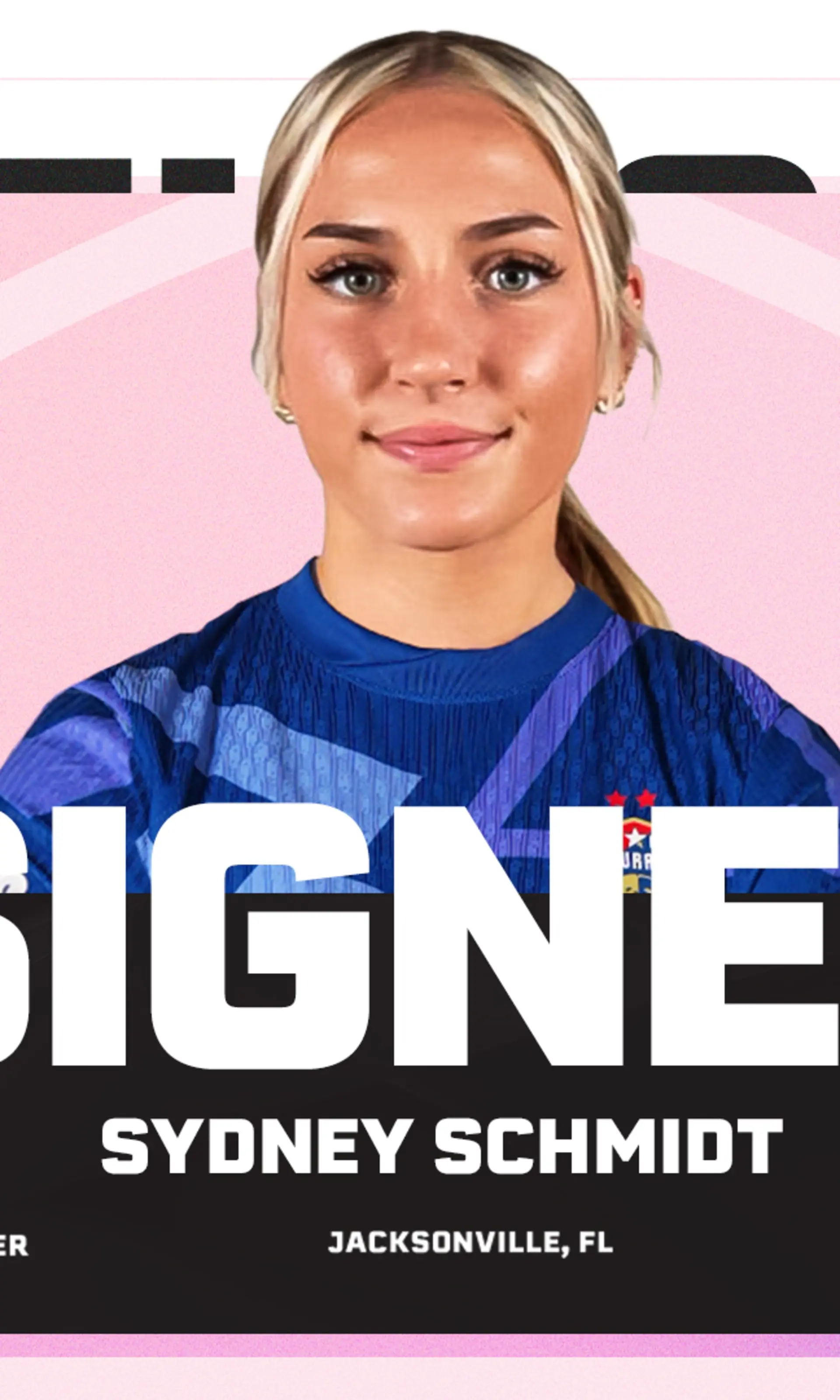NC COURAGE SIGN DEFENDER SYDNEY SCHMIDT THROUGH 2027 