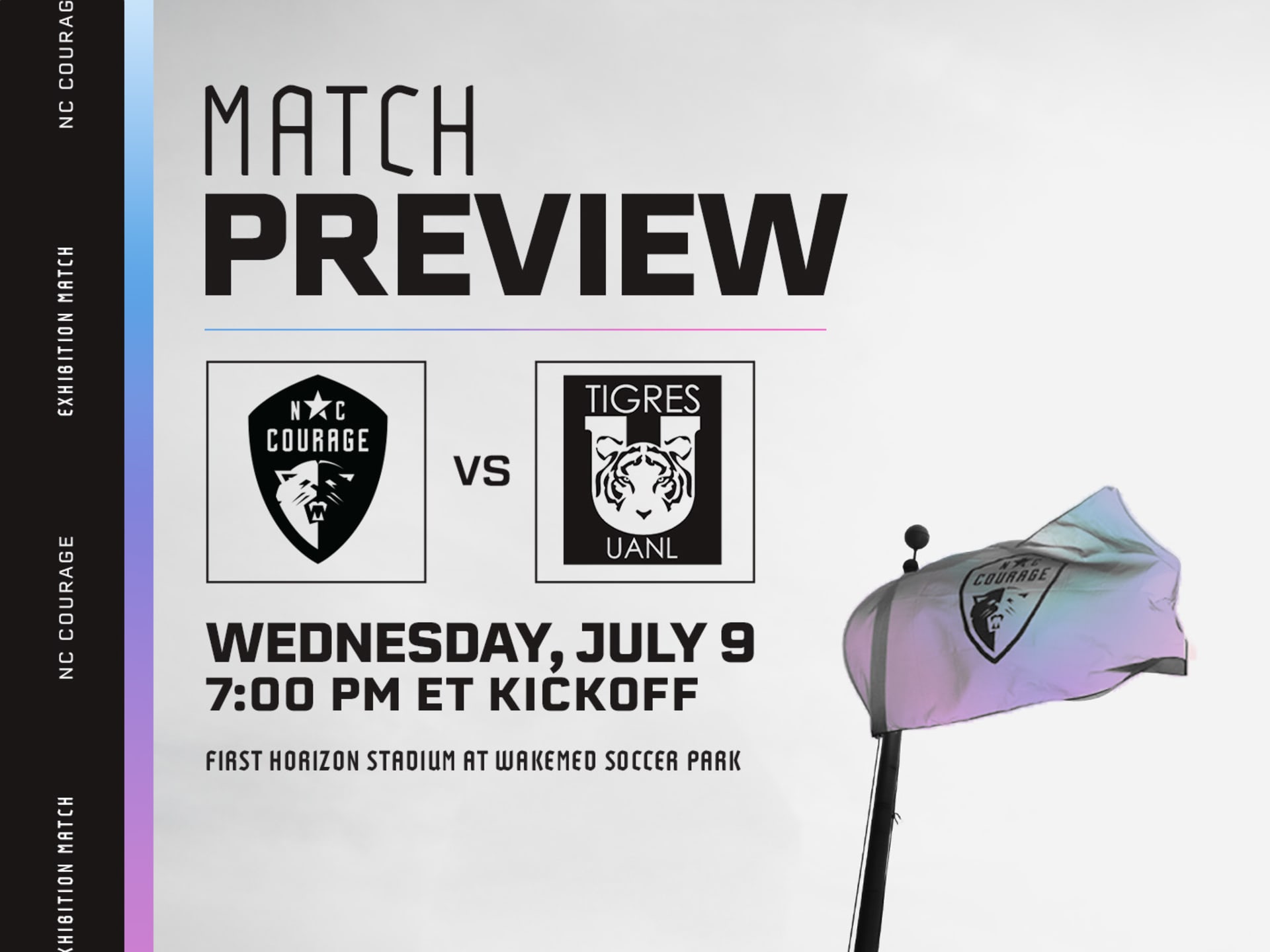 MATCH PREVIEW: Courage host Tigres in Summer exhibition 