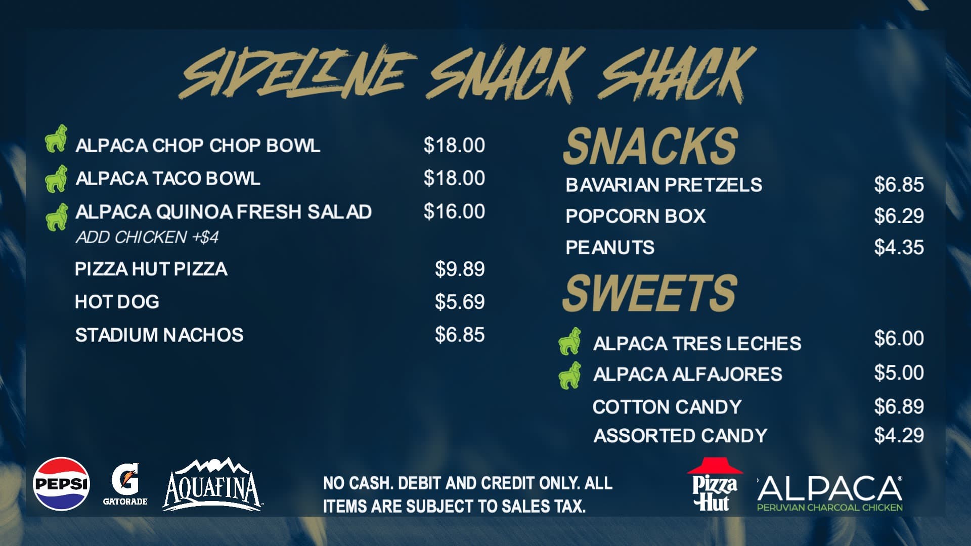 Sideline Snack Shack Food Image