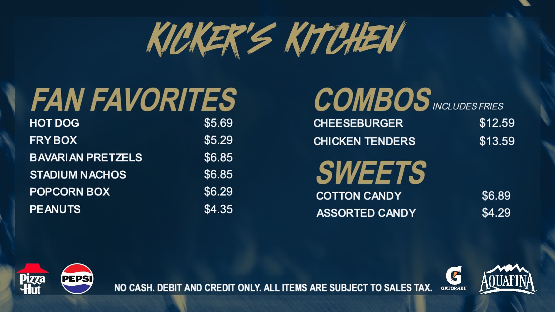 Kicker's Kitchen Food Pic