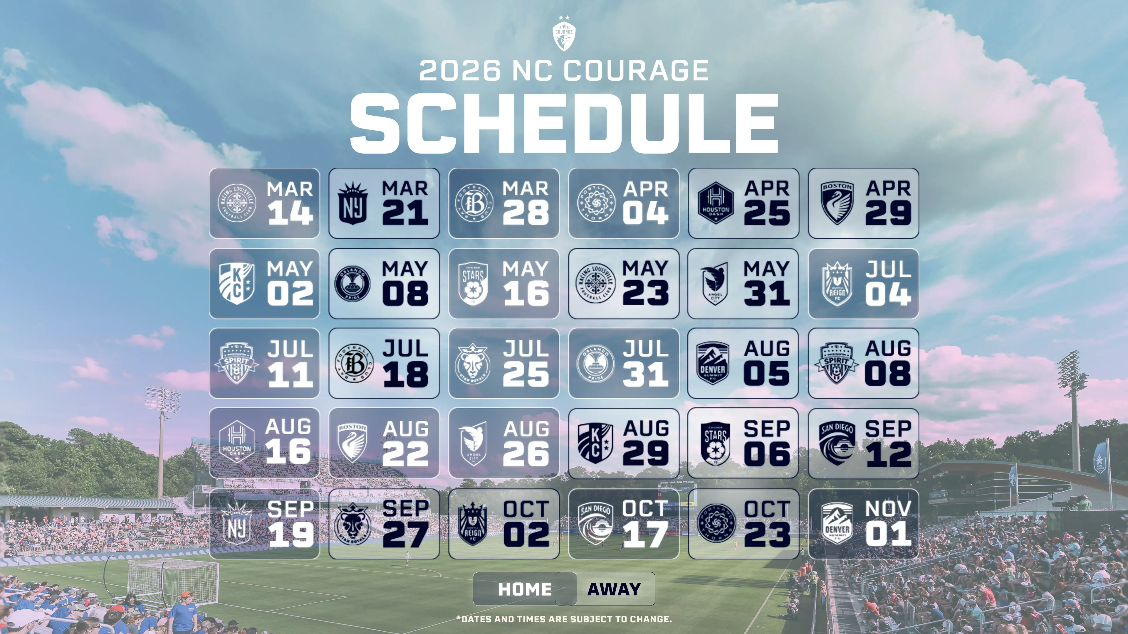 2026 SCHEDULE