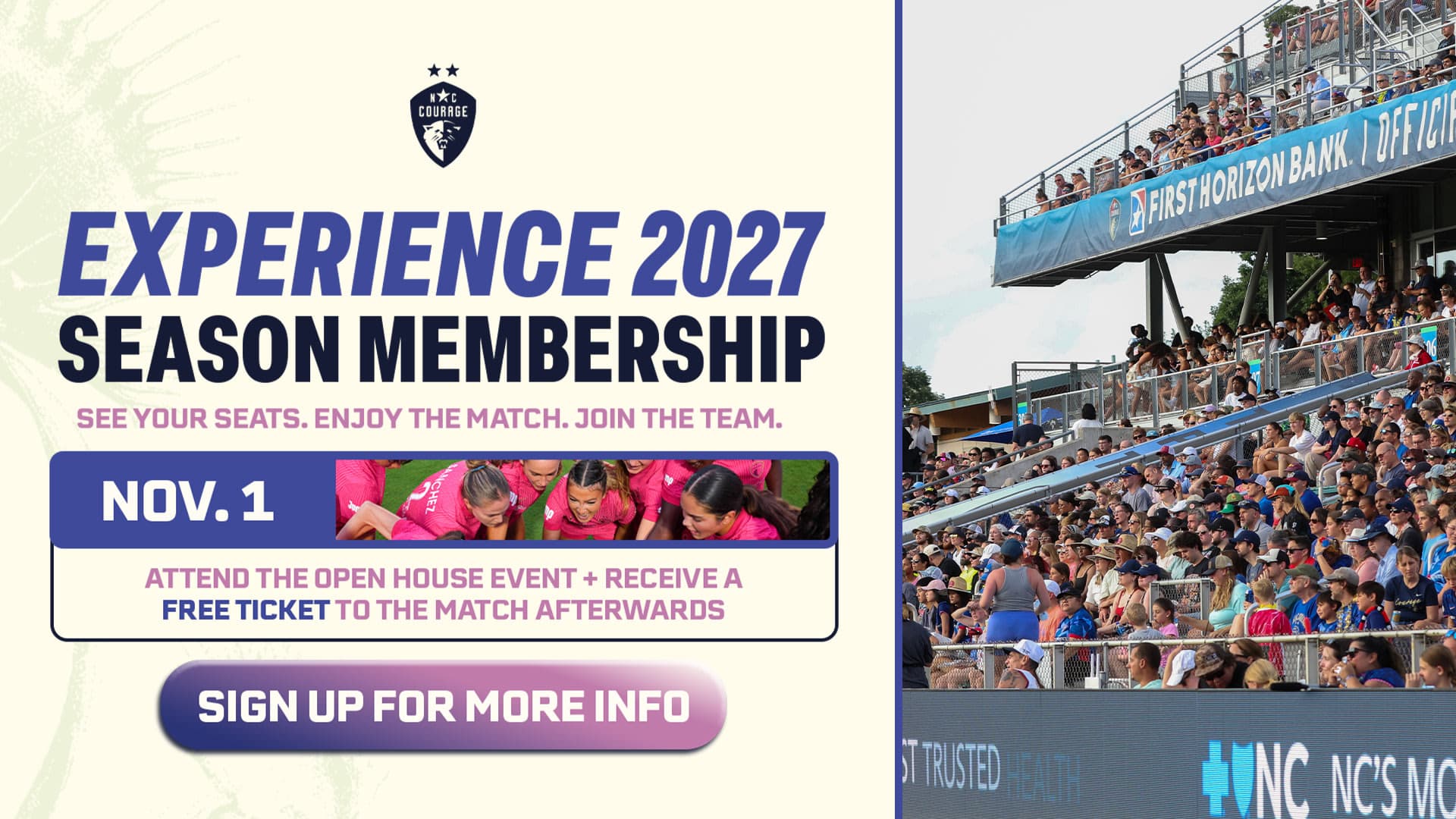 Experience 2027 Season Membership