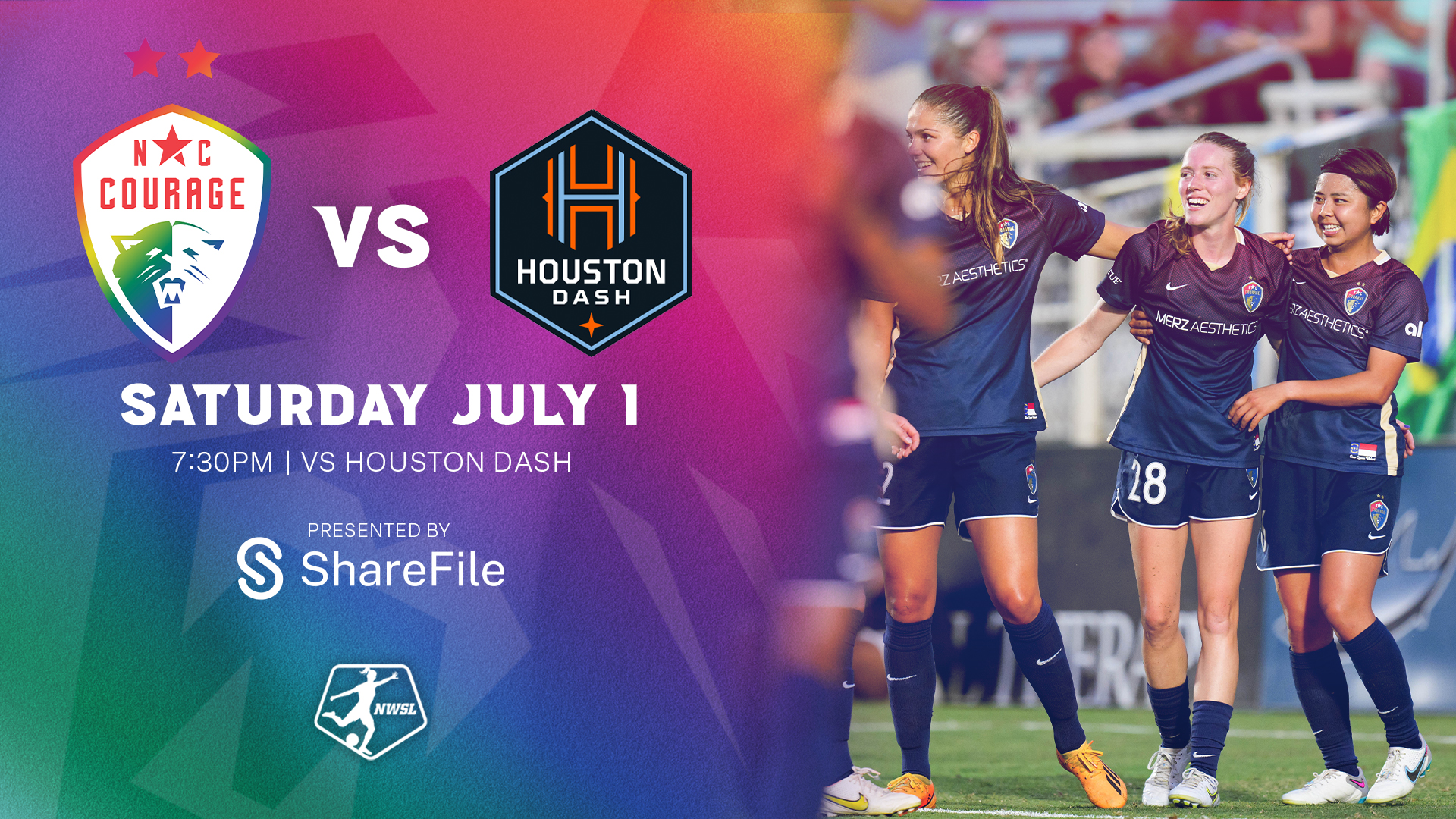 LIMITED TIME OFFER] Game-worn NC - North Carolina Courage